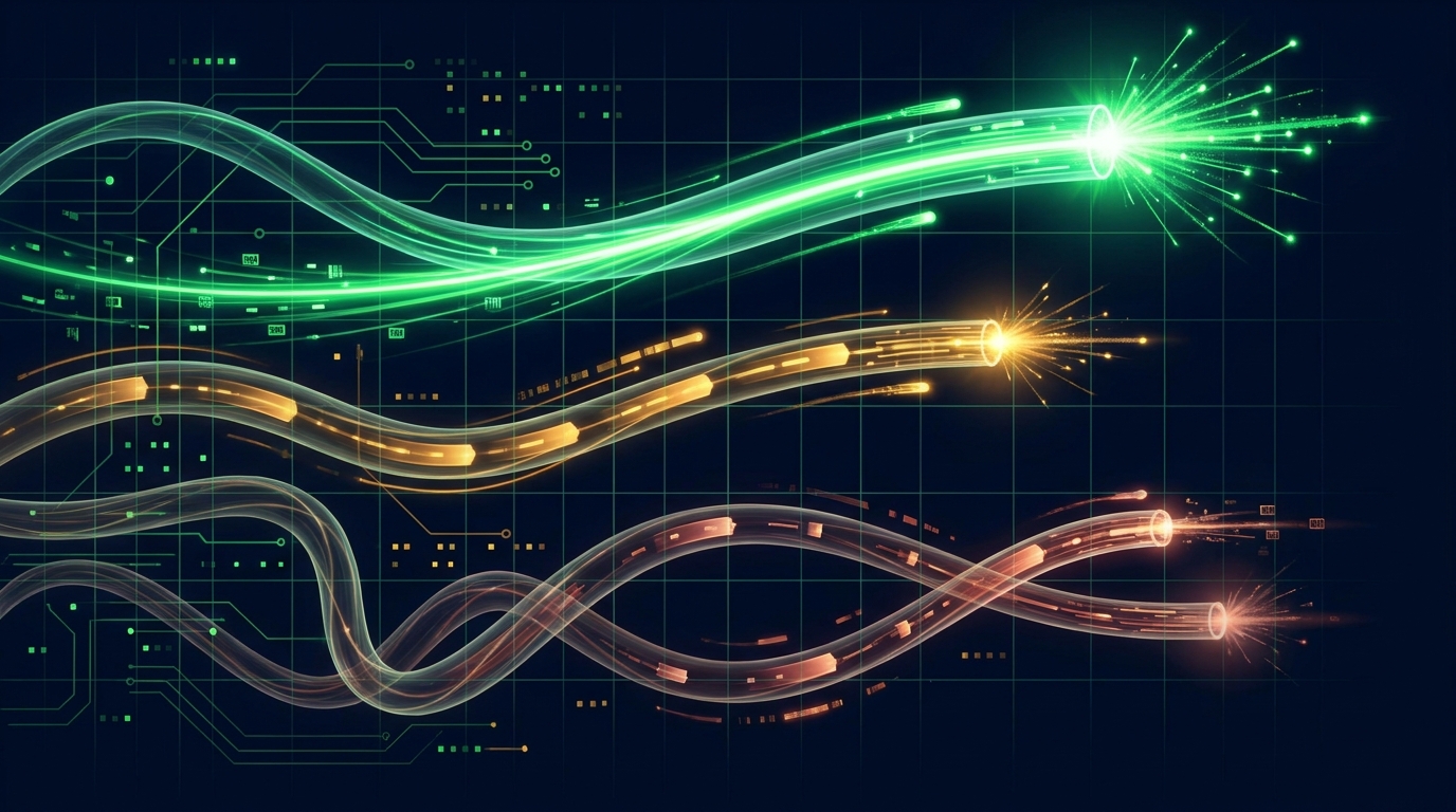 Abstract latency comparison between HTTP/2 binary protocol and JSON-over-HTTP